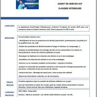 Offre d'emploi : agent de service REOMI