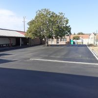 [Les chantiers de l’Eté ] Réfection de la cour de l'école Léonard de Vinci