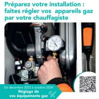 Changement de gaz : faire régler les appareils gaz