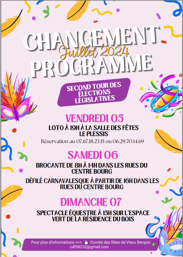 programme ducasse